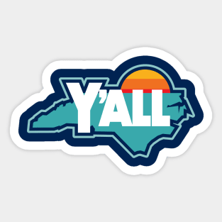 Y'ALL - The Fan Sticker